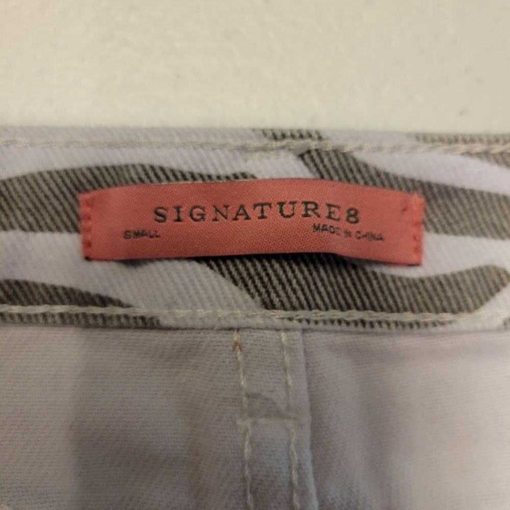 Signature8 Multicolor Zebra Print Skirt - Picture 8 of 11